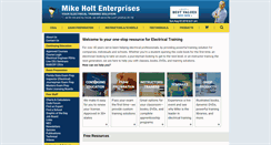 Desktop Screenshot of mikeholt.com